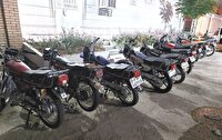 توقیف ۲۸ دستگاه موتورسیکلت در لنگرود به دلیل تخلف