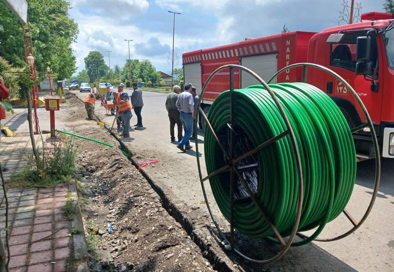 شبکه‌ای گسترده با مشترکانی اندک؛ مشکل فیبر نوری گیلان
