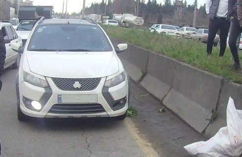 مرگ عابر پیاده در تصادف رانندگی در محور آستارا به تالش