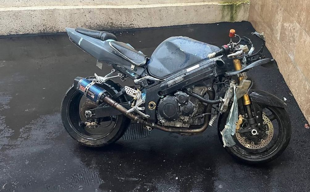 توقیف موتور قاچاق در رضوانشهر