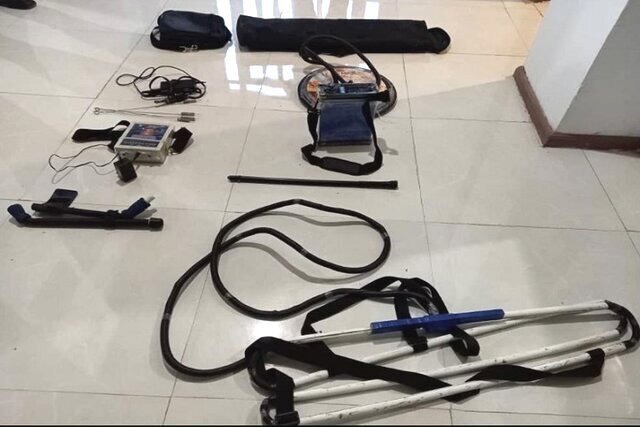 کشف ۳ دستگاه فلزیاب غیرمجاز در منطقه ییلاقی شهرستان رودسر