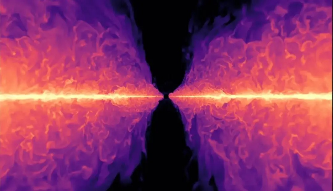 ابرکامپیوترها معمای رفتار نور و ماده در اطراف سیاه‌چاله‌ها را فاش کردند