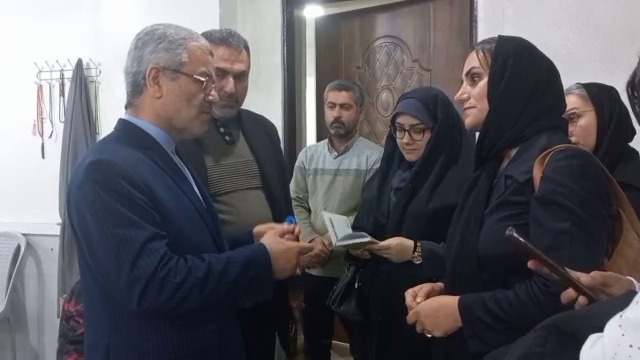 برپایی میز خدمت در لولمان