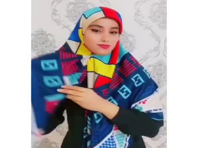 آموزش بستن روسری و شال زیر چادر