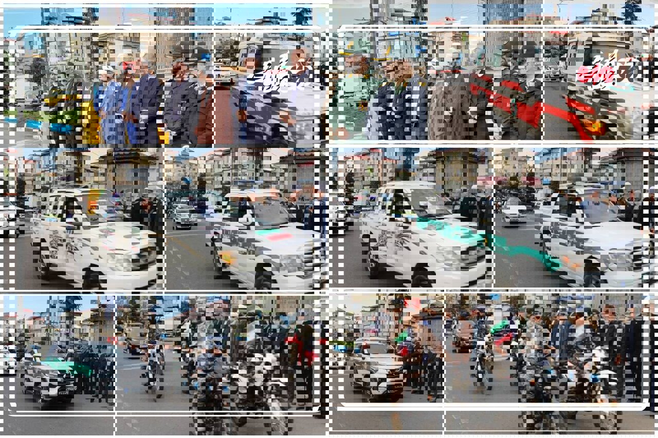 رژه موتوری و خودرویی به مناسبت آغاز دهه مبارک فجر در شفت