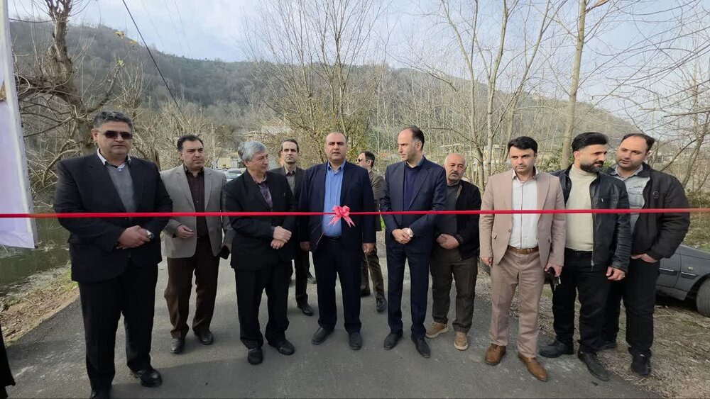 افتتاح متمرکز پروژه های عمران روستایی در لنگرود