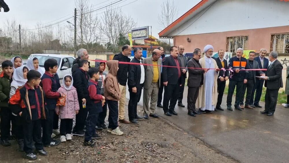 افتتاح ۴۴ پروژه عمرانی و خدماتی در بخش لشت‌نشا