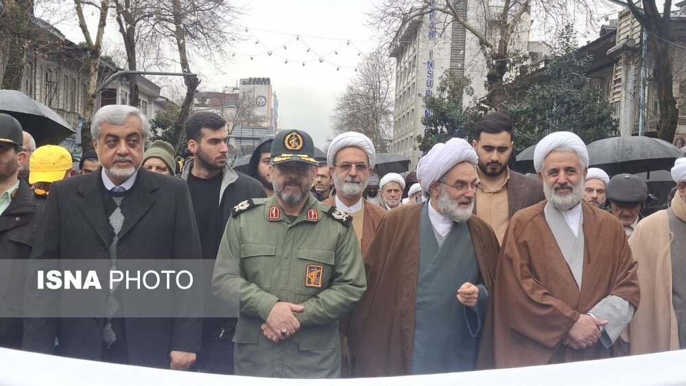 فرماندار رشت: پیام روشن حضور حماسی مردم در راهپیمایی شکست جنگ نرم دشمن است