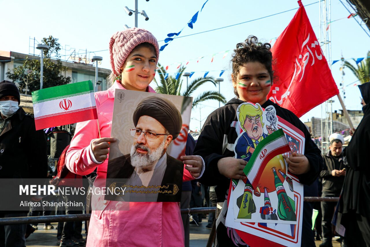 حضور پرشور مردم تالش در راهپیمایی ۲۲ بهمن