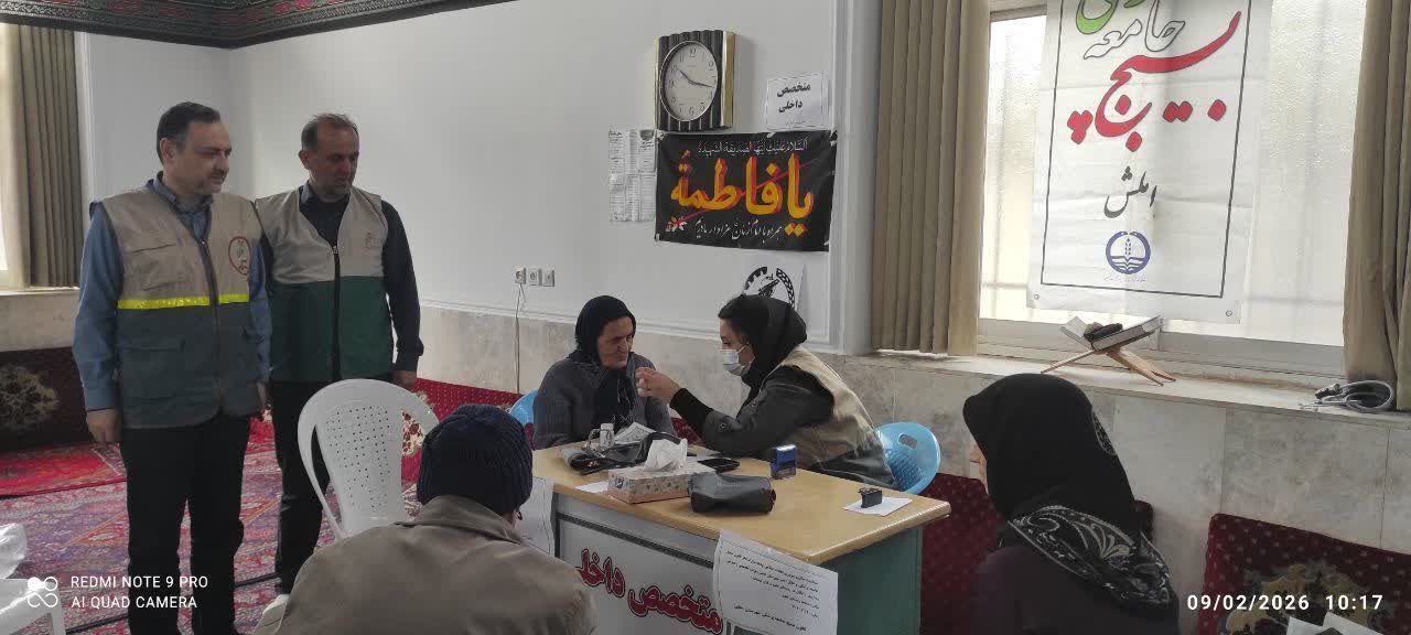 خدمات پزشکی و درمانی رایگان در روستای لیلیم شهرستان املش