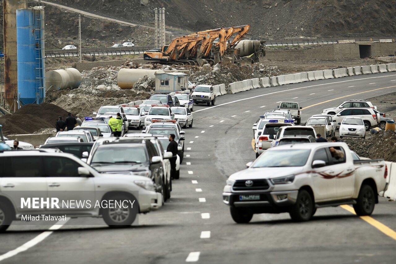 آزادراه قزوین-رشت بازگشایی شد