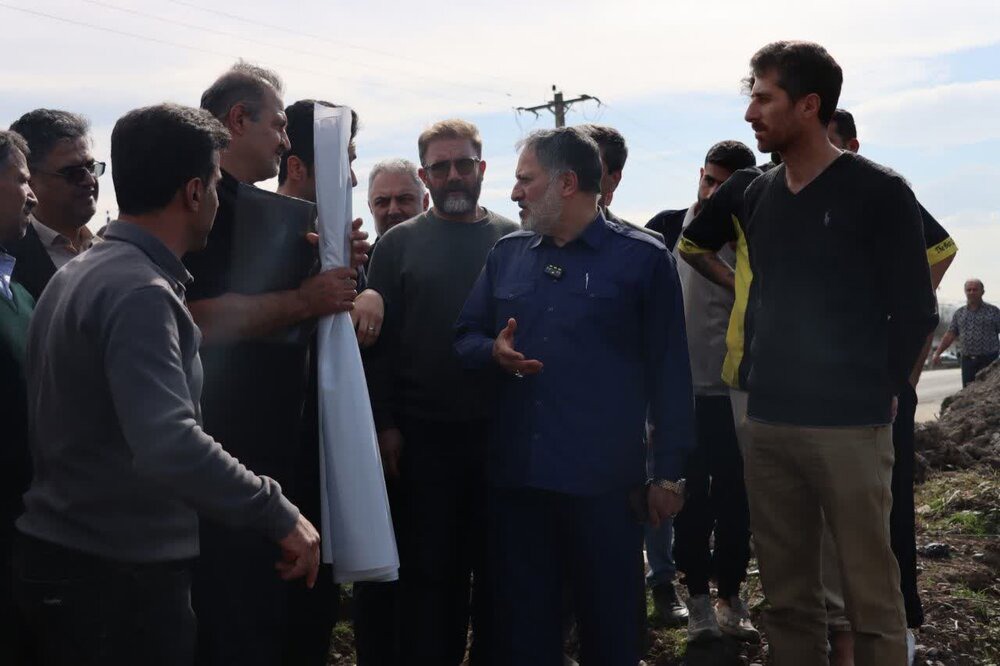 پیگیری مشکلات طرح هادی روستای جیرهنده گیلان