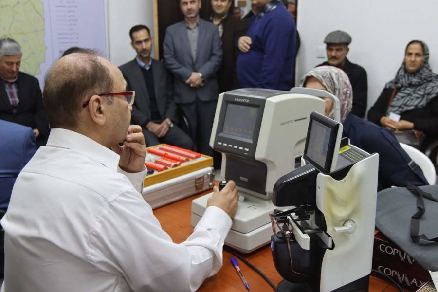 ارائه خدمات رایگان چشم پزشکی به مددجویان کمیته امداد گیلان