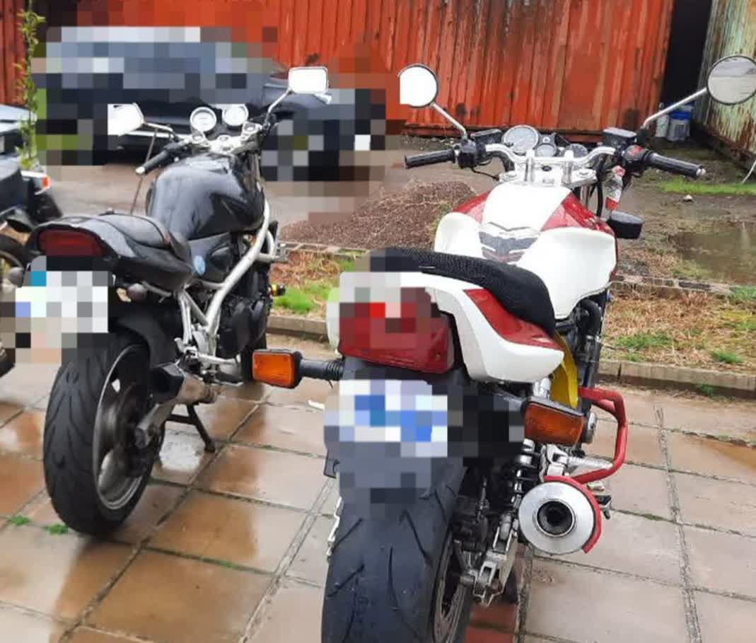 کشف ۲ دستگاه موتورسیکلت سنگین قاچاق در بندرانزلی