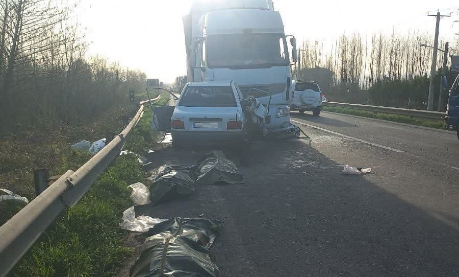 تصادف در جاده فومن به سراوان گیلان جان سه نفر را گرفت
