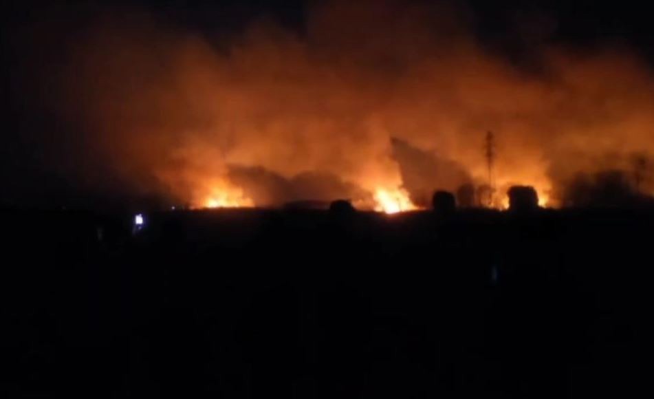 مهار کامل آتش سوزی نیزار‌های تالاب انزلی