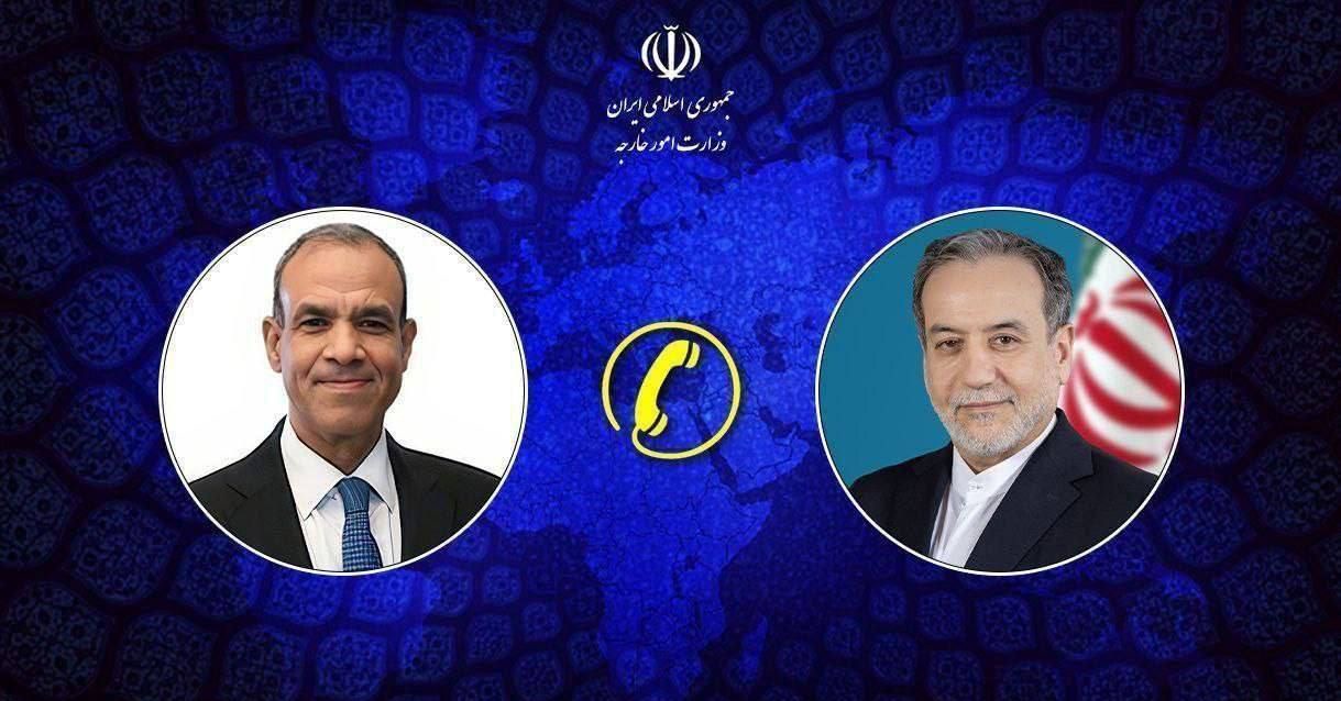 گفتگوی تلفنی وزرای امور خارجه جمهوری اسلامی ایران و مصر