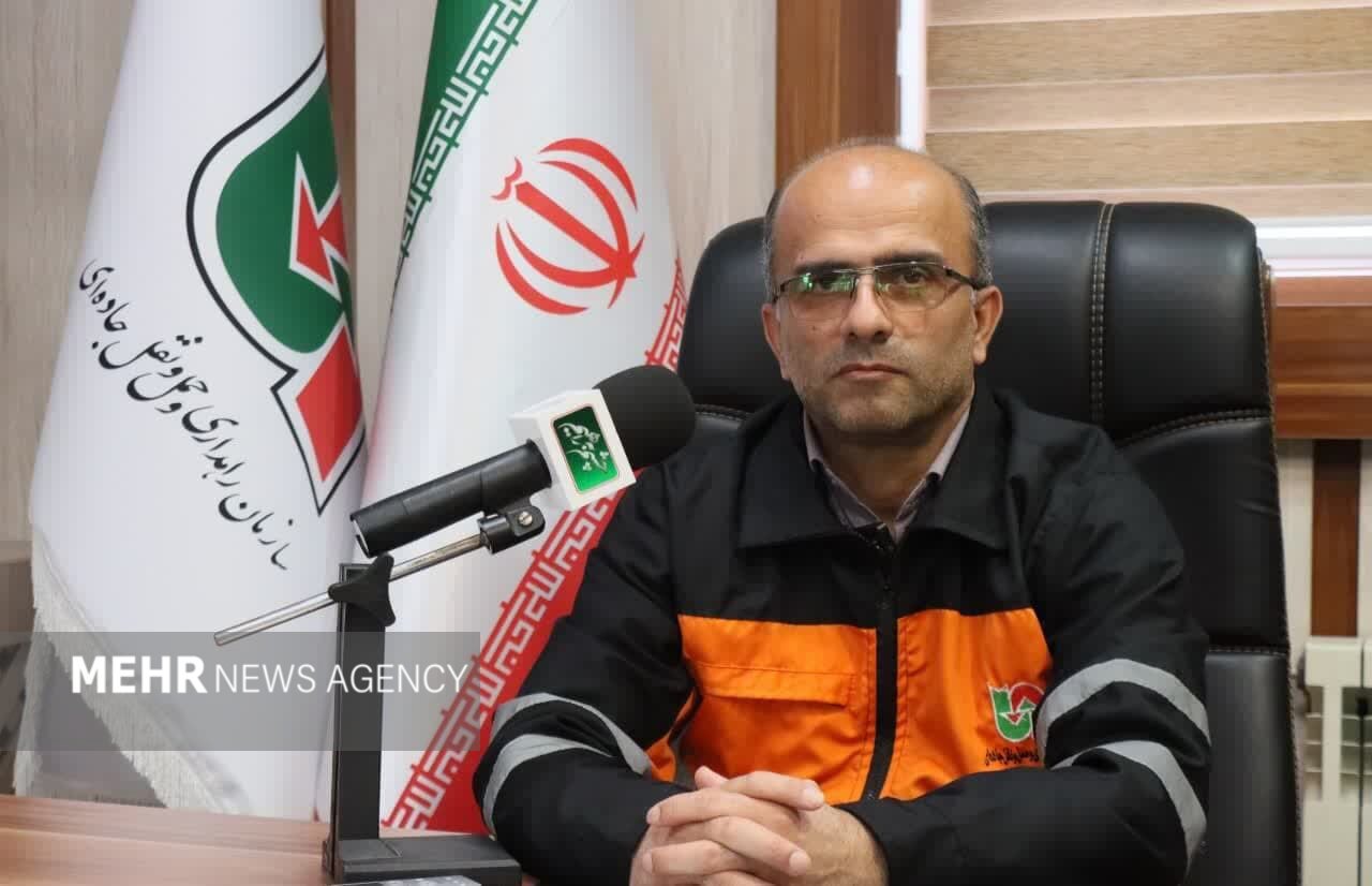 مرادی: ۲۴۰۰ کیلومتر خط‌کشی در محورهای گیلان اجرا شده است