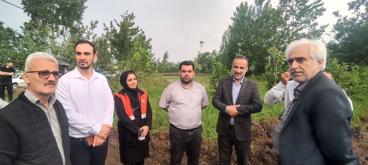 برطرف شدن بحران آبی دهستان کیسم با مرمت پل روستای بازارده لاهیجان