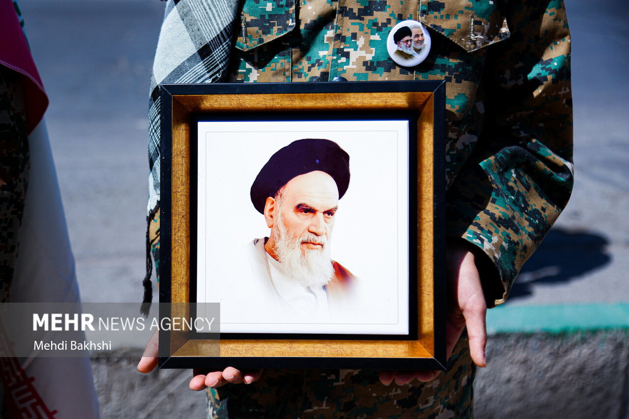 گزارش خبرنگار مهر از برپایی دسته عزاداری قیام ۱۵ خرداد در آستانه