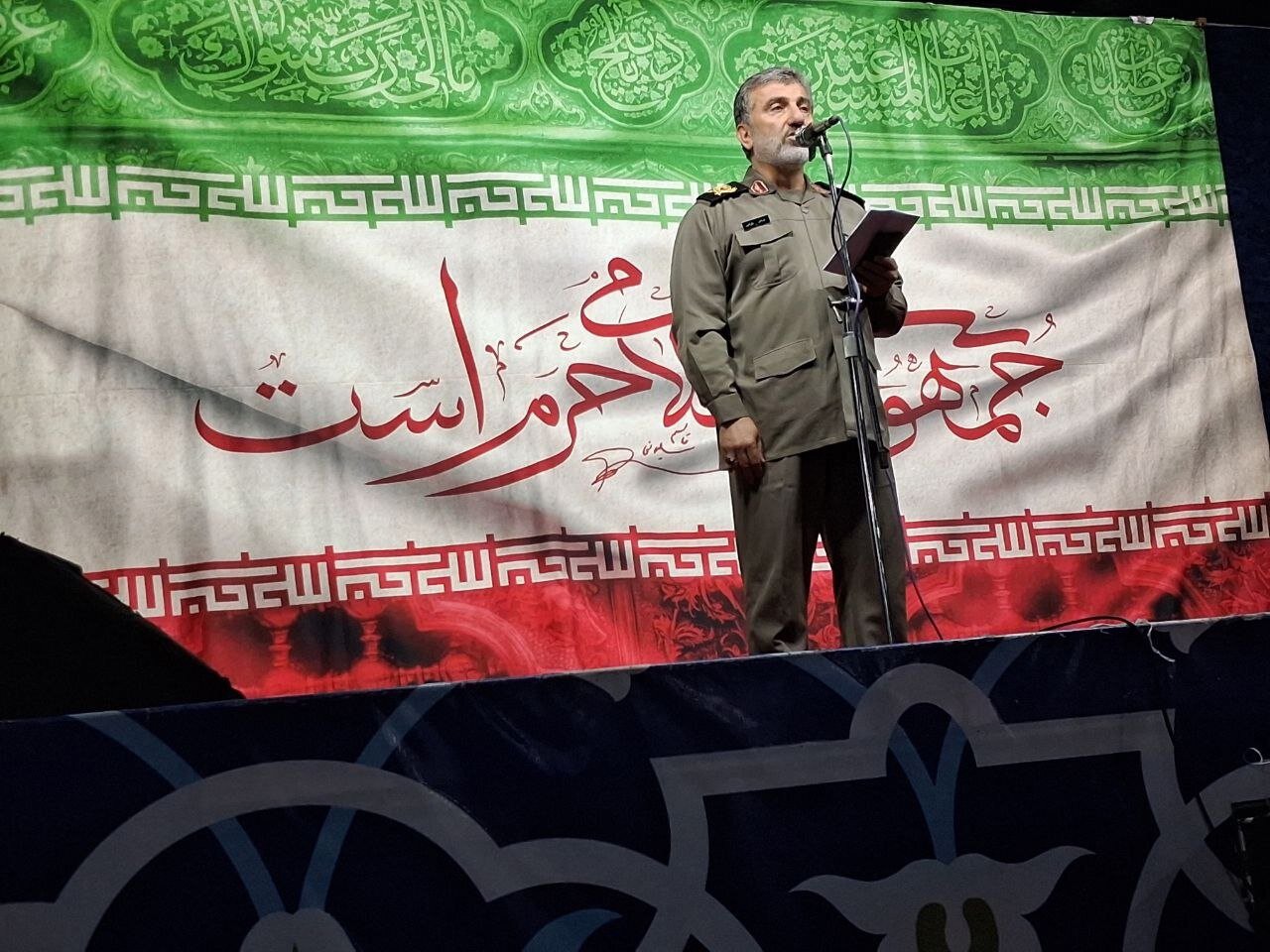 سردار بایرامی: تاب‌آوری اجتماعی رمز پیروزی مقابل فشارهای دشمن است