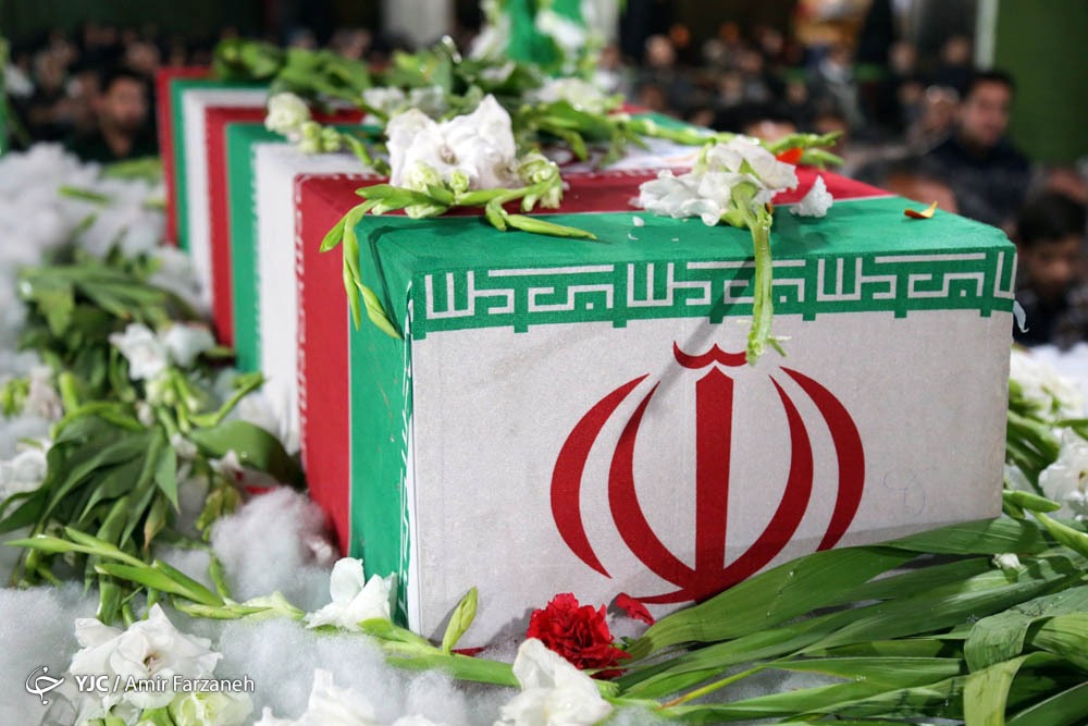 مراسم وداع با پلیس وطیفه شناس شهید سروان جواد جعفرزاده در فومن و رشت