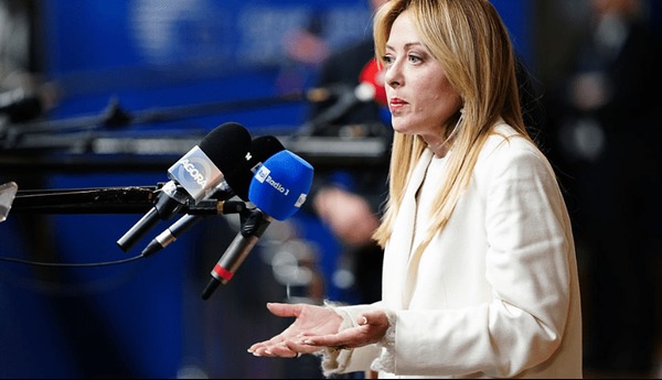 جورجیا ملونی ایران را به تحریم بیشتر تهدید کرد