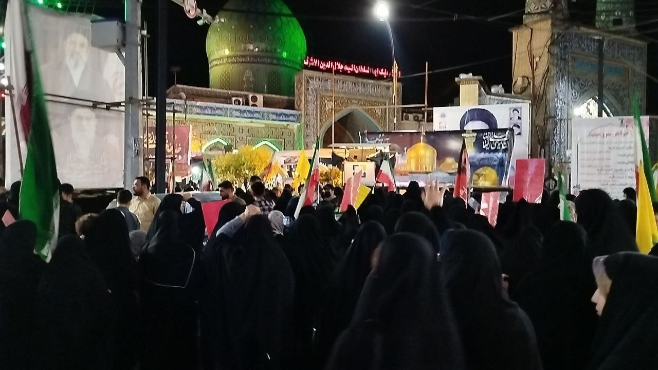 گزارش خبرنگار مهر از صد و سومین حضور حماسی مردم آستانه اشرفیه