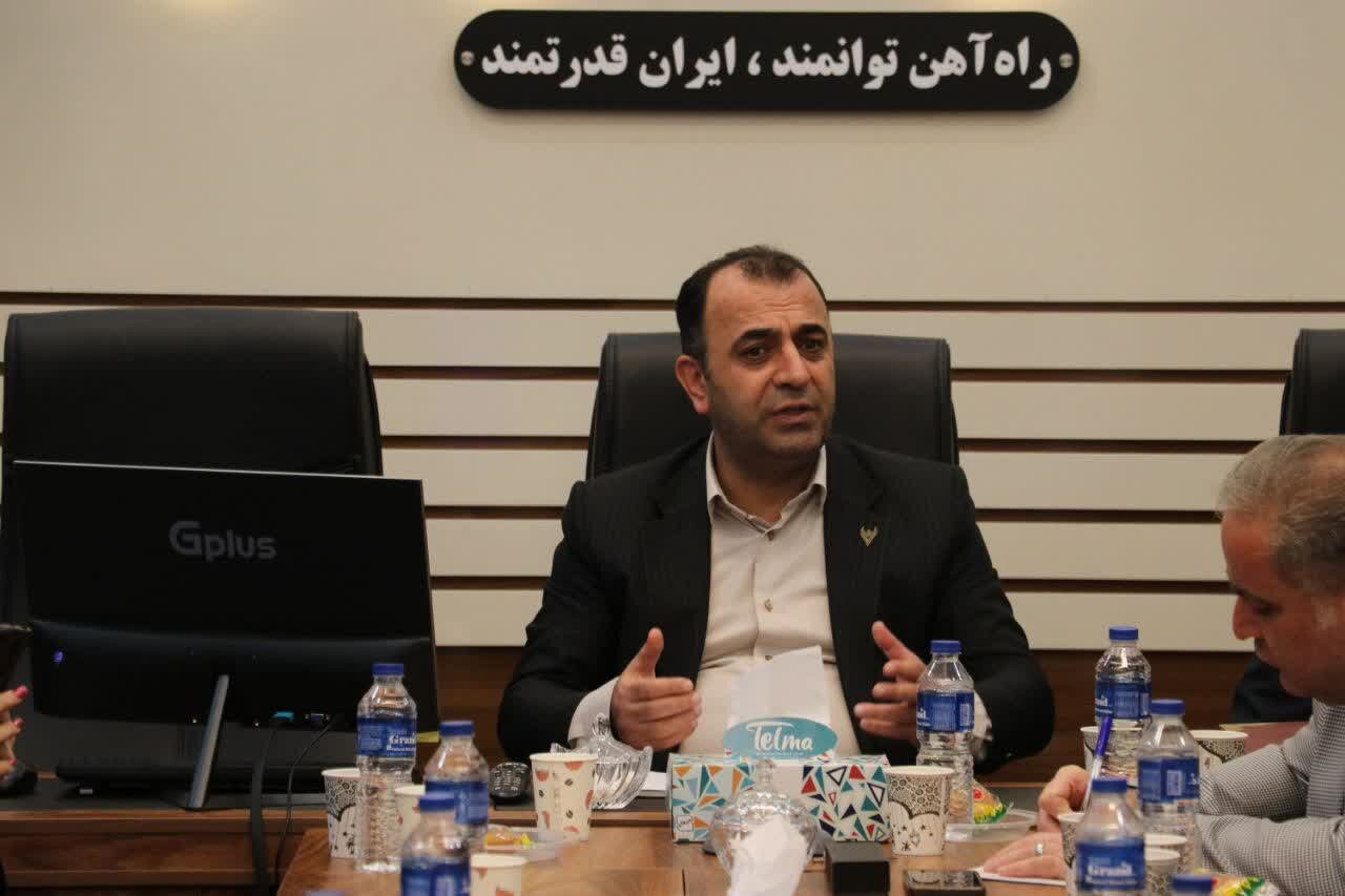 ظرفیت بارگیری و تخلیه ریلی در بندر کاسپین ۶ برابر افزایش یافته است