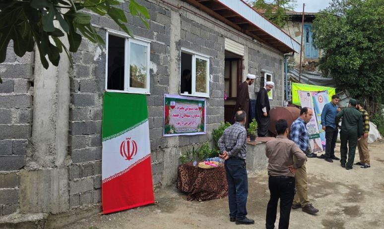 افتتاح یک واحد مسکن محرومان در روستای گیل ملک کلاچای