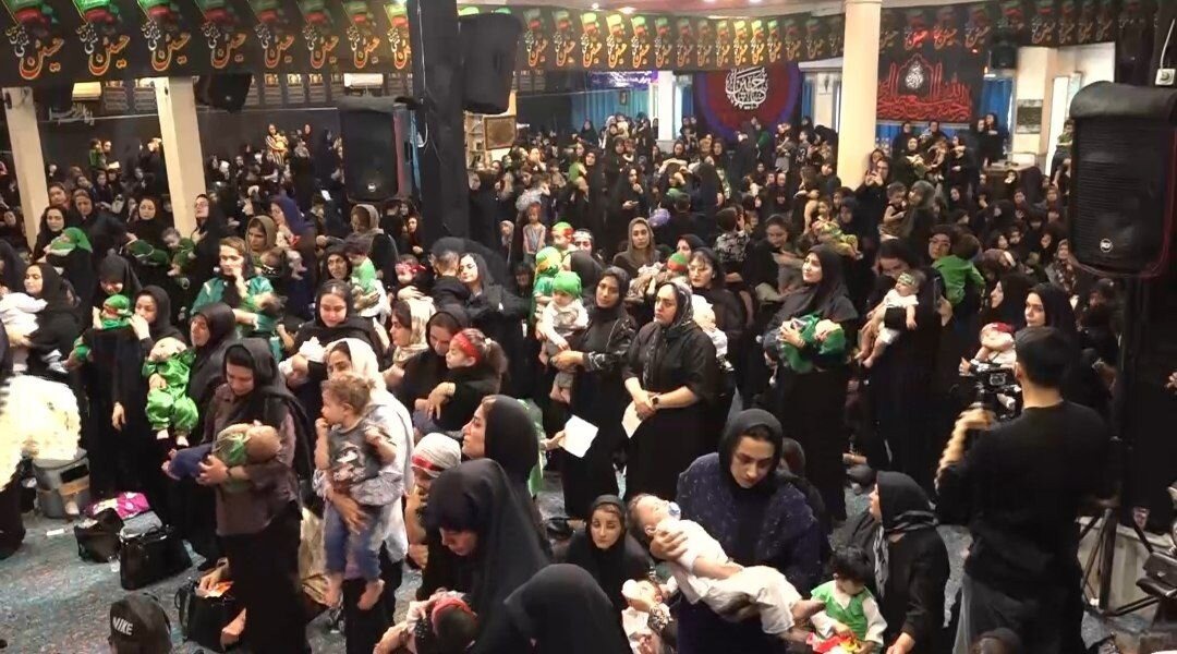 همایش شیرخوارگان حسینی در لاهیجان
