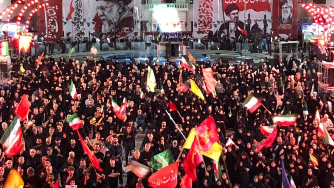 یکصد و پانزدهمین قرار شبانه رشتوندان در شب تاسوعا