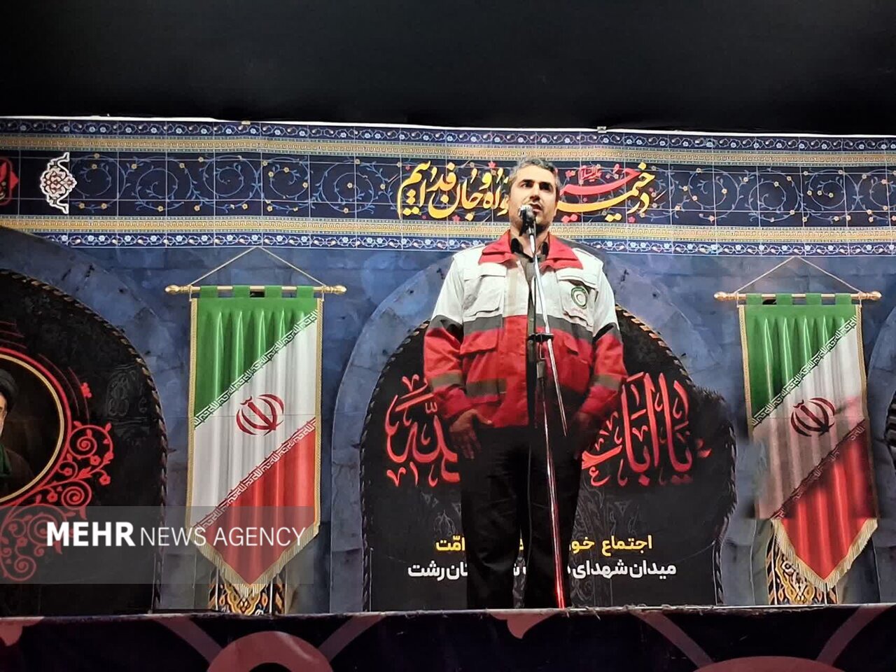 آمادگی اردوگاه هلال‌ احمر برای اسکان ۱۰ هزار زائر گیلانی امام شهید