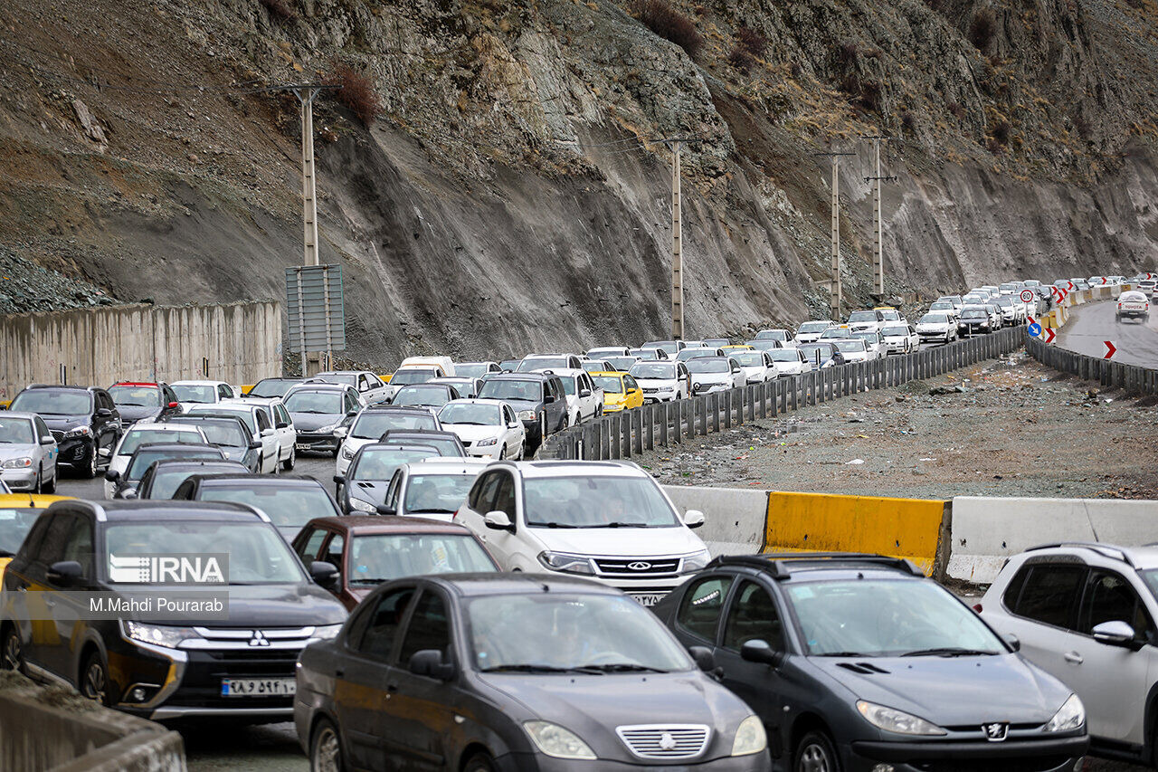 تردد بیش از ۱۱ میلیون خودرو در محورهای ورودی و خروجی گیلان