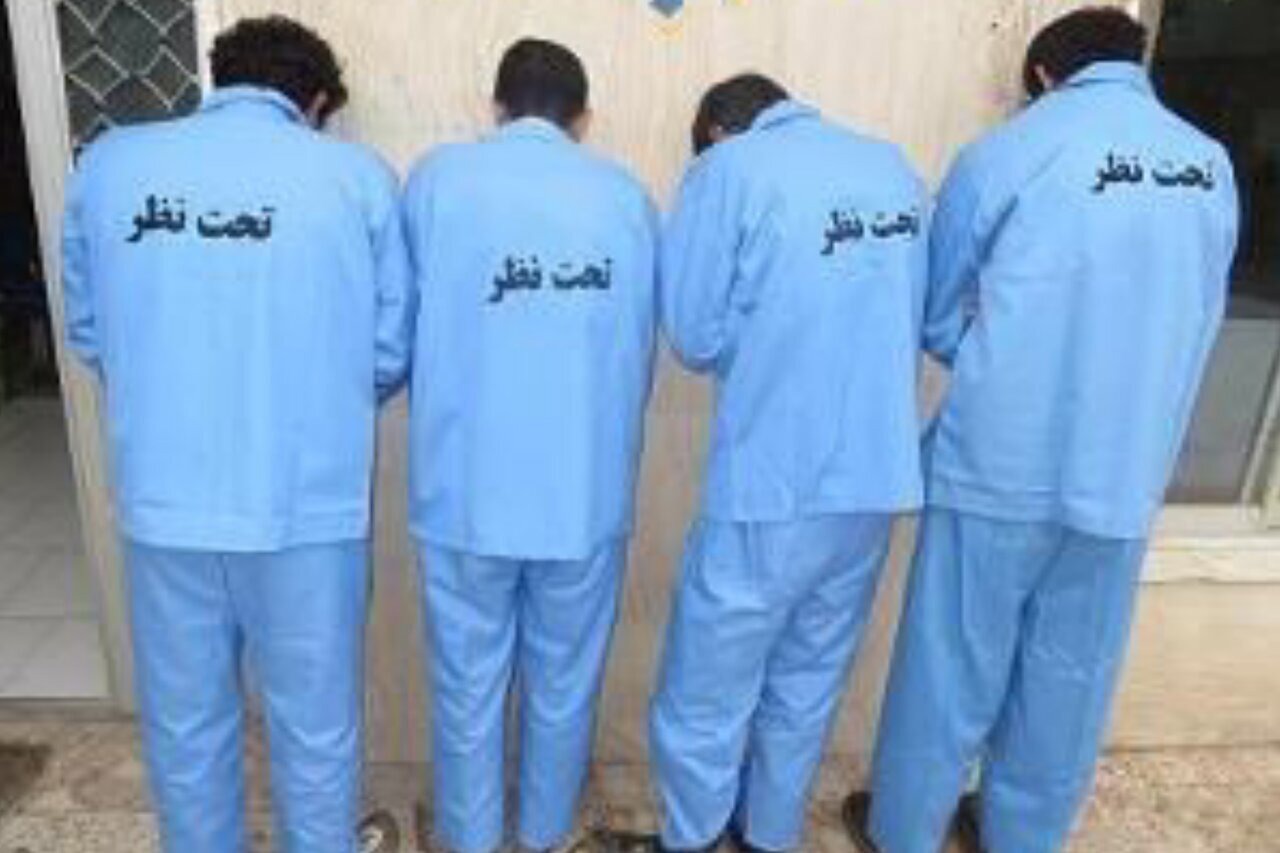 سارقان اماکن خصوصی در دام پلیس انزلی