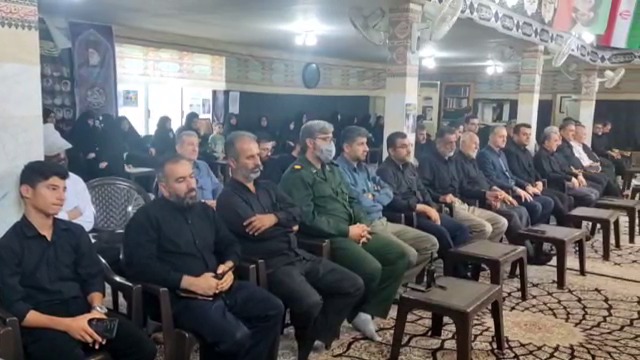 آیین گرامیداشت و عزاداری قائد شهید امت در طاهرگوراب صومعه سرا