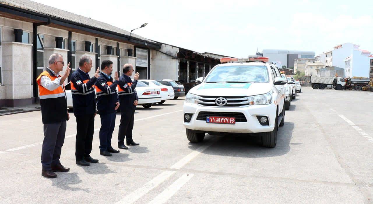 راهداران گیلانی در مسیر خدمت به زائران اربعین