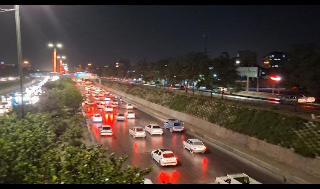 تصاویری از ترافیک سنگین در ورودی گیلان