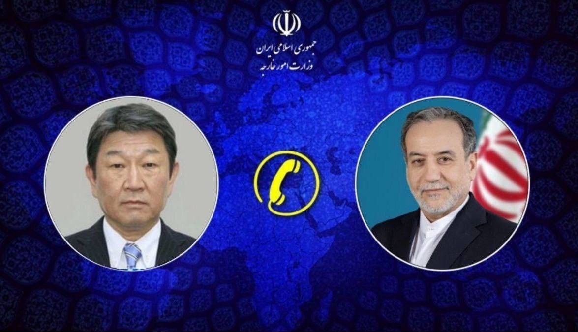 عراقچی در تماس با همتای ژاپنی: وضعیت منطقه به‌دلیل نقض‌عهد آمریکاست