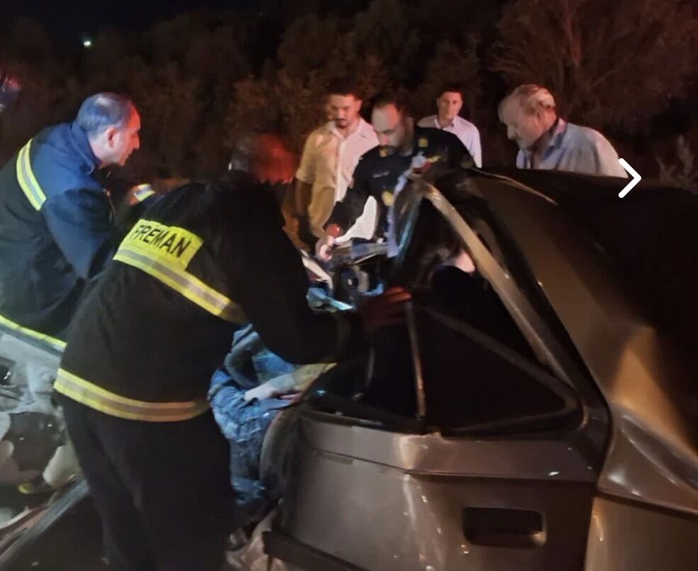 دو جوان در برخورد پژو ۴۰۵ با تریلی در جاده اراک–ملایر جان باختند
