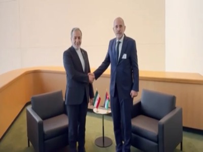 دیدار عراقچی و وزیر خارجهٔ اردن در حاشیهٔ نشست سازمان ملل