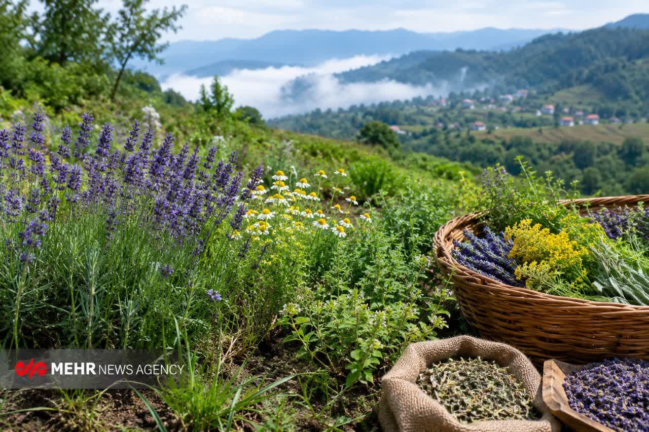 گیاهان دارویی؛ فرصتی برای رونق اقتصاد روستاهای گیلان
