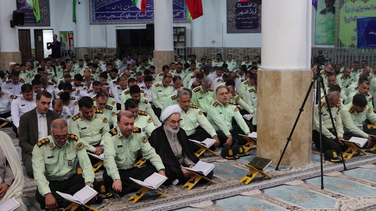 دیدار نماینده ولی فقیه در گیلان با کارکنان فرماندهی انتظامی استان