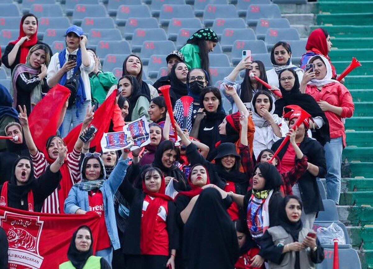 جایگاه بانوان هوادار نساجی در ورزشگاه وطنی اختصاصی و دایمی شد