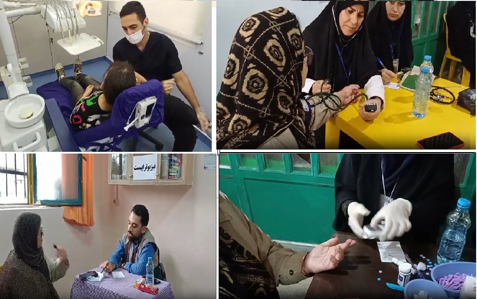 ویزیت رایگان بیش از ۳۰۰ شهروند در لولمان