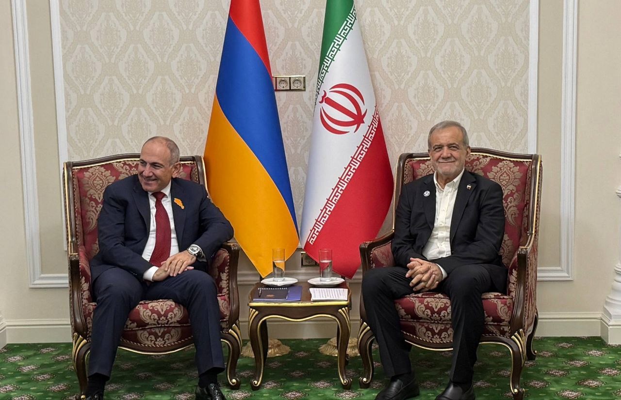 دیدار روسای جمهور ایران و ارمنستان