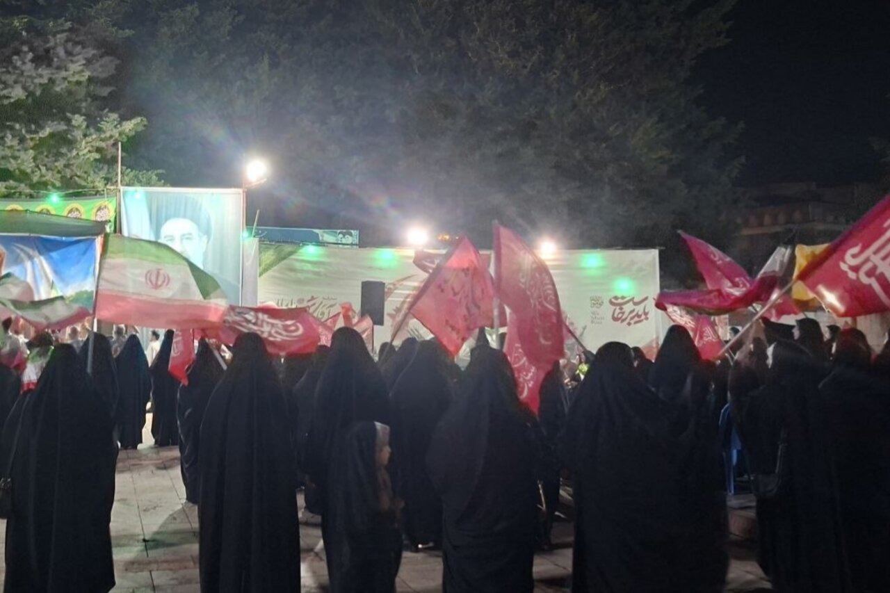 حماسه حضور تالشی ها در شب ۲۲۹ تجمعات