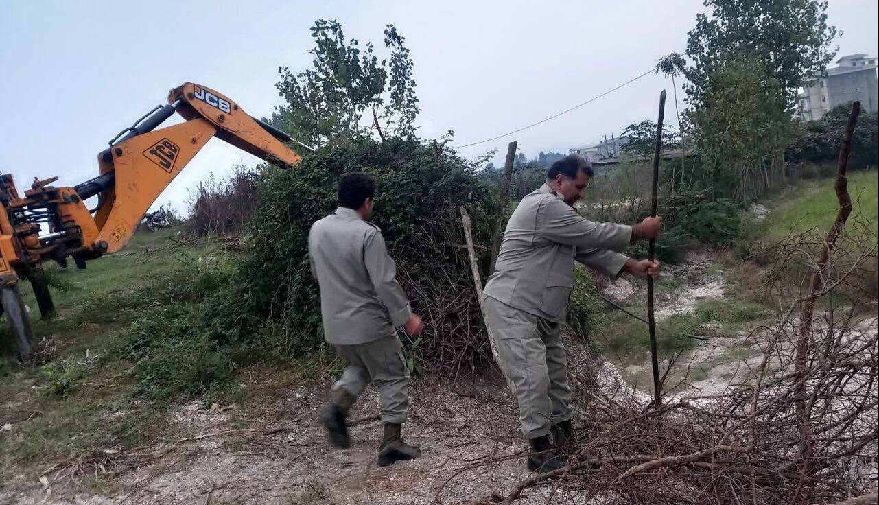 ۵۰۰ متر مربع اراضی ملی پناهگاه حیات وحش لوندویل رفع تصرف شد