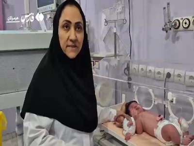 تولد  ۲ نوزاد با اختلاف وزن ۱۱ برابری در بندرعباس