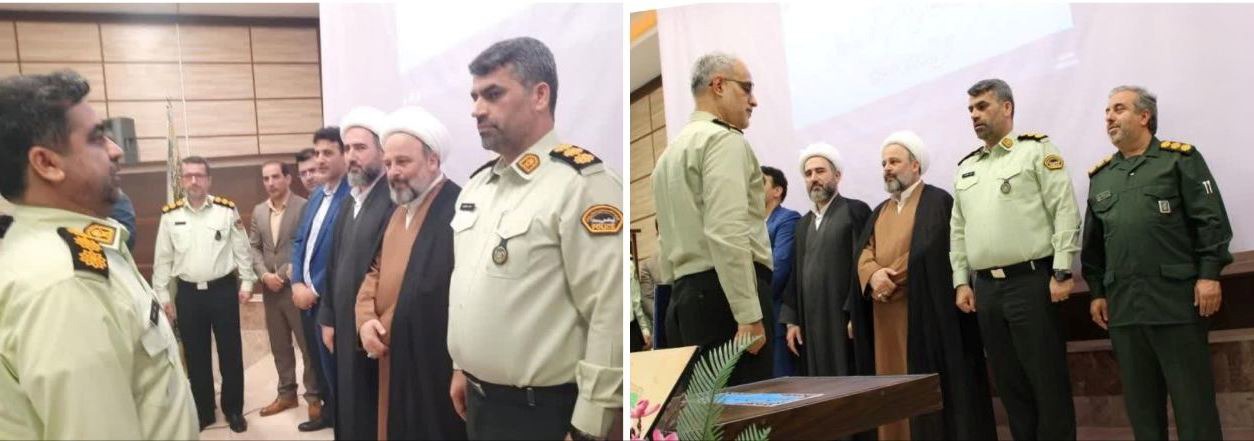 تکریم و معارفه فرمانده جدید انتظامی شهرستان ماسال